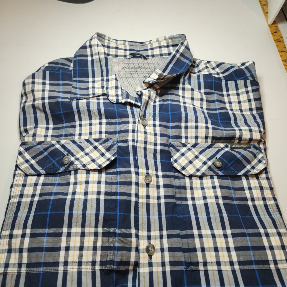 Eddie Bauer Button Up Men's L - Picture 7 of 8